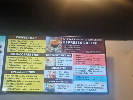 Menu photo 2 The Bloom Coffee Roasters Killeen, TX Menu photo 2 The Bloom Coffee Roasters Killeen, TX