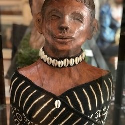 Old World Artifacts - Art work local artist Kat McIver