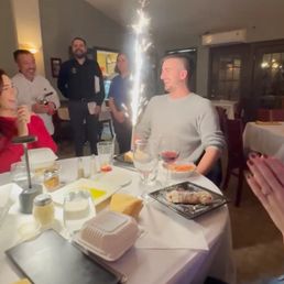 Happy birthday to me! Happy birthday to me!