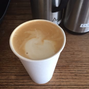 Maplewood Deli & Coffeehouse - No latte art for me but it was still superb - Coffee & Tea Near Me - Maplewood, Missouri