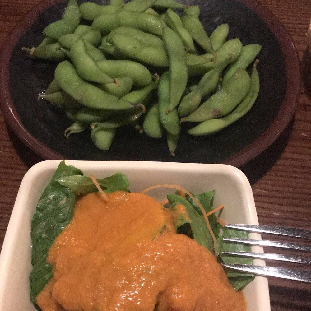Shogun Sushi - Edamame and salad - Sushi Bars Near Me - Tampa, Florida Shogun Sushi - Edamame and salad - Sushi Bars Near Me - Tampa, Florida