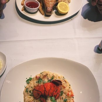 Atlantic Fish - Lobster Risotto and Atlantic Cod - Seafood Near Me - Boston, Massachusetts