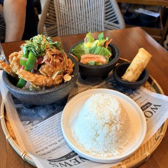 Krok - Tamarind shrimp lunch special - Thai Near Me - Las Vegas, Nevada