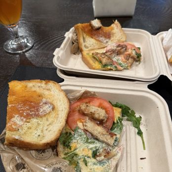 Grater Grilled Cheese - Chicken Pesto Grilled Cheese - American Near Me - Irvine, California Grater Grilled Cheese - Chicken Pesto Grilled Cheese - American Near Me - Irvine, California