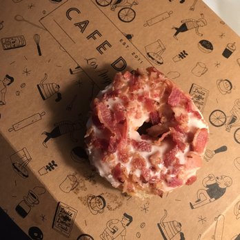 Cafe Dulce - Maple bacon donut of my mf dreams - Coffee & Tea Near Me - Los Angeles, California Cafe Dulce - Maple bacon donut of my mf dreams - Coffee & Tea Near Me - Los Angeles, California