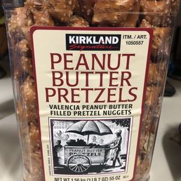 Peanut butter pretzels