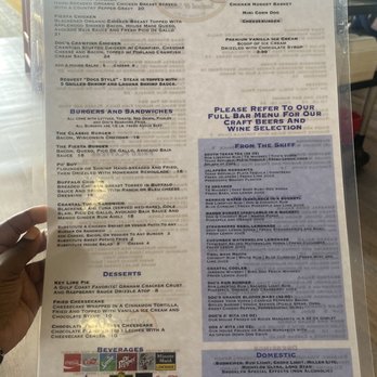 Doc's Seafood & Steaks - More menu - Seafood Near Me - Corpus Christi, Texas