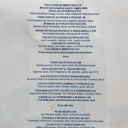 Ristobar - New menu of Ristobar, local ingredients with italian flavors
