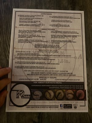 Menu photo 4 Radius Valparaiso, IN