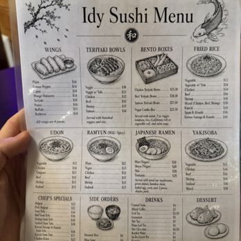 Idy Sushi Rolls - New menu - Japanese Near Me - Idyllwild, California Idy Sushi Rolls - New menu - Japanese Near Me - Idyllwild, California