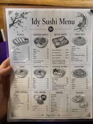 Menu photo 6 Idy Sushi Rolls Idyllwild, CA Menu photo 6 Idy Sushi Rolls Idyllwild, CA