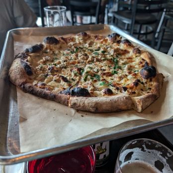 Fortunate Son - White clam pizza - Pizza Near Me - Garland, Texas Fortunate Son - White clam pizza - Pizza Near Me - Garland, Texas