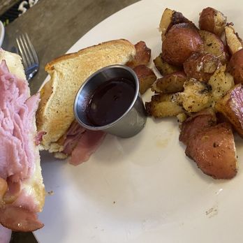 J Marie's - Ham & cheese of face happiness! - New American Near Me - Wapakoneta, Ohio