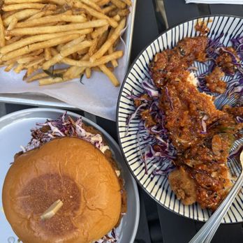 Sessions West Coast Deli - Happy hour menu: korean chicken tenders, spicy crispy crunchy chicken, rosemary fries - Sandwiches Near Me - Costa Mesa, California Sessions West Coast Deli - Happy hour menu: korean chicken tenders, spicy crispy crunchy chicken, rosemary fries - Sandwiches Near Me - Costa Mesa, California