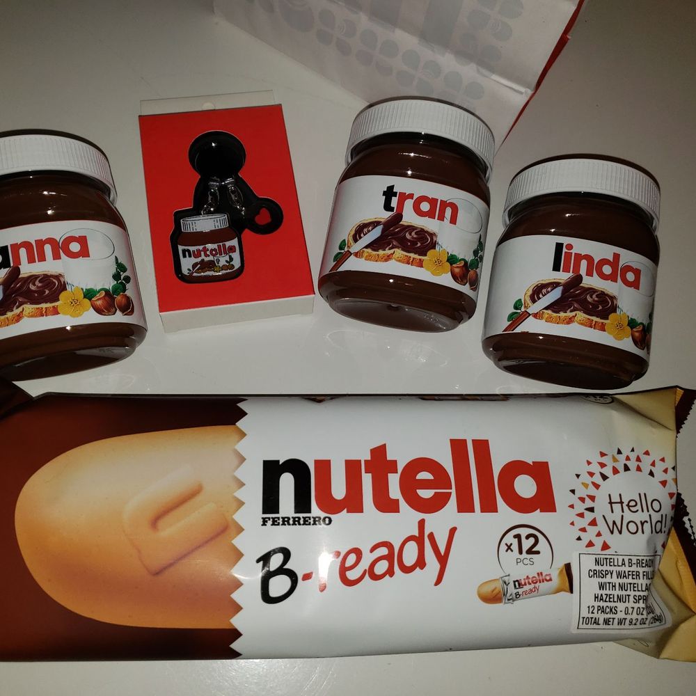 Nutella Cafe - Personalized jars, key chain, and cookies! - Desserts Near Me - Chicago, Illinois Nutella Cafe - Personalized jars, key chain, and cookies! - Desserts Near Me - Chicago, Illinois