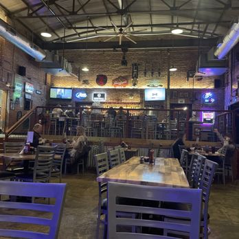 The Power Plant Texas Grill - Bar area, inside - New American Near Me - Seguin, Texas The Power Plant Texas Grill - Bar area, inside - New American Near Me - Seguin, Texas
