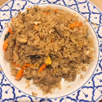 Thai Ocha - Spicy basil fried rice with beef ~ $7 - Thai Near Me - Denton, Texas Thai Ocha - Spicy basil fried rice with beef ~ $7 - Thai Near Me - Denton, Texas