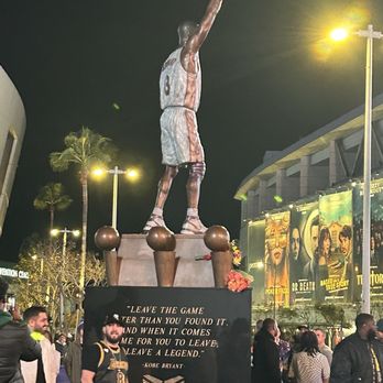 Crypto Arena - Kobe Bryant's statue - Stadiums & Arenas Near Me - Los Angeles, California