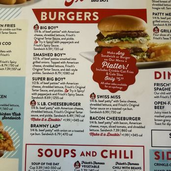 Frisch's Big Boy - Menu 3 - Diners Near Me - Cincinnati, Ohio Frisch's Big Boy - Menu 3 - Diners Near Me - Cincinnati, Ohio