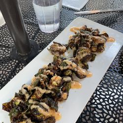 Old Dog Alehouse & Brewery - Miso fried Brussels sprouts