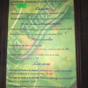 La Huerta - Menu - Mexican Near Me - Ocotlán, JAL