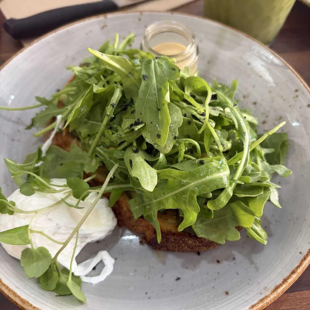Commune Espresso - The forager with tahini instead of feta and added a poached egg - Restaurants Near Me - Burleigh Heads, QLD Commune Espresso - The forager with tahini instead of feta and added a poached egg - Restaurants Near Me - Burleigh Heads, QLD