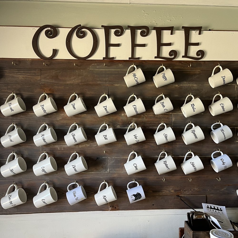 Sheba's Family Restaurant - Coffee  Wall for regulars! - American Near Me - Hope, Arkansas