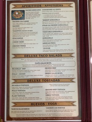 Menu photo 5 El Caporal Prosser Prosser, WA