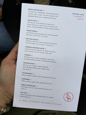 Menu photo 5 Cocktail Cove Greensboro, NC