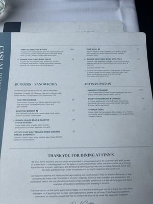 Menu photo 5 Finn's Seafood Chops Cocktails Victoria, BC Menu photo 5 Finn's Seafood Chops Cocktails Victoria, BC