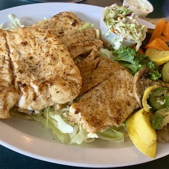 Tin Fish - Grilled Grouper Plate - New American Near Me - Sunrise, Florida