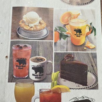 Black Bear Diner Tarzana - Drinks and Desserts Menu March 2, 2026 - Diners Near Me - Tarzana, California