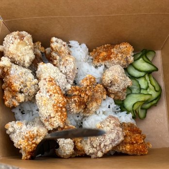 Herculean Chicken - Spicy popcorn chicken with veggies and rice. - Food Trucks Near Me - Tucson, Arizona Herculean Chicken - Spicy popcorn chicken with veggies and rice. - Food Trucks Near Me - Tucson, Arizona