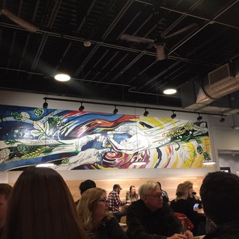 Working Draft Beer Company - Mural on the main wall. - Breweries Near Me - Madison, Wisconsin