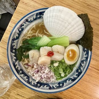 HINODEYA Ramen & Bar Little Tokyo - Hokkaido Hotate Ramen - Ramen Near Me - Los Angeles, California HINODEYA Ramen & Bar Little Tokyo - Hokkaido Hotate Ramen - Ramen Near Me - Los Angeles, California
