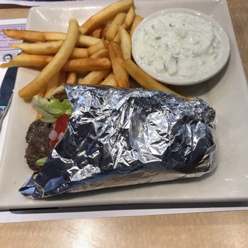 Boulevard Diner - Greek lamb gyro with fries - Diners Near Me - North Bergen, New Jersey Boulevard Diner - Greek lamb gyro with fries - Diners Near Me - North Bergen, New Jersey