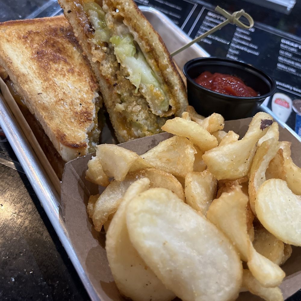 GameTime - Fried green tomato grilled cheese - American Near Me - Tampa, Florida