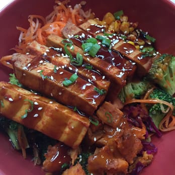 Dooby's - Tofu brown rice and veggie bowl! - Coffee & Tea Near Me - Baltimore, Maryland