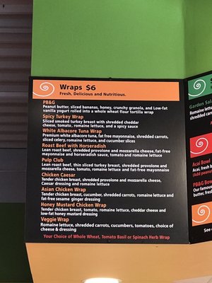 Menu photo 1 Pulp Juice And Smoothie Bar Strongsville, OH Menu photo 1 Pulp Juice And Smoothie Bar Strongsville, OH