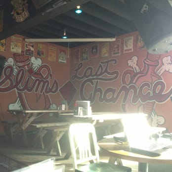 Slim's Last Chance - This place has the best Chili! My favorite is the Chile verde with soure cream and chives and flour tortillas chips! - Bars Near Me - Seattle, Washington