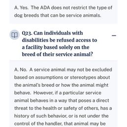 ADA rules