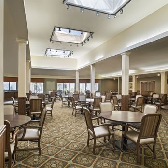 American House Carpenter - Dining room - Retirement Homes Near Me - Ypsilanti, Michigan American House Carpenter - Dining room - Retirement Homes Near Me - Ypsilanti, Michigan
