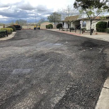 Road Tech Paving - We repair or install asphalt blacktop driveways and roads like you see here in the photo. - Masonry/Concrete Near Me - Phoenix, Arizona