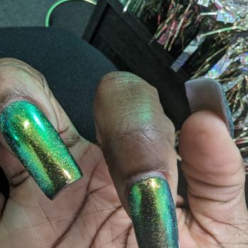 JN Nails Spa - Stated he gave me a fill. Awful fill - Nail Salons Near Me - Elk Grove, California