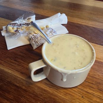 The Chowder Barge - Cup of the renowned Boston-style Clam Chowder - Seafood Near Me - Wilmington, California The Chowder Barge - Cup of the renowned Boston-style Clam Chowder - Seafood Near Me - Wilmington, California