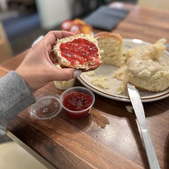 Allison's Country Cafe - Their butter and jam on the biscuit was just devourable ! - Sandwiches Near Me - Ventura, California