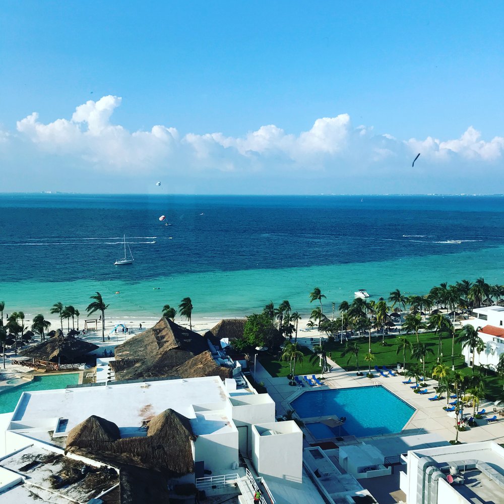 Intercontinental Presidente Cancun Resort - View from our 8th floor room - Hotels Near Me - Cancún, ROO Intercontinental Presidente Cancun Resort - View from our 8th floor room - Hotels Near Me - Cancún, ROO