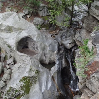 Heart Rock - Waterfall was running on 4/17/15 - Hiking Near Me - Crestline, California Heart Rock - Waterfall was running on 4/17/15 - Hiking Near Me - Crestline, California