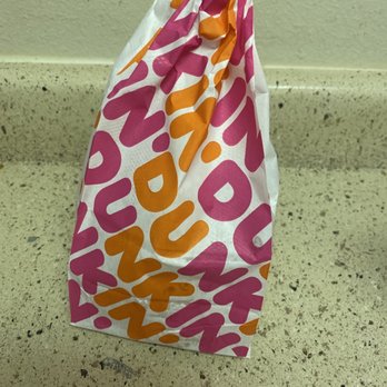 Dunkin' - 4 donuts in a bag!!! - Coffee & Tea Near Me - Lutz, Florida