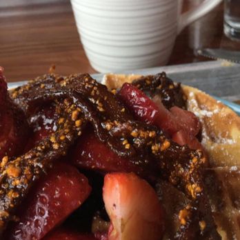 FM Kitchen & Bar - waffle and they're delicious bacon... It's a Great place, great food, delicious! - Bars Near Me - Houston, Texas FM Kitchen & Bar - waffle and they're delicious bacon... It's a Great place, great food, delicious! - Bars Near Me - Houston, Texas